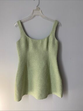 Meshki Pale Green Mini Dress